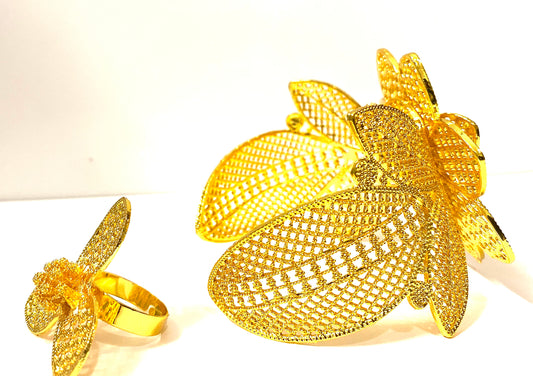 Bracelets - golden Bloom 4